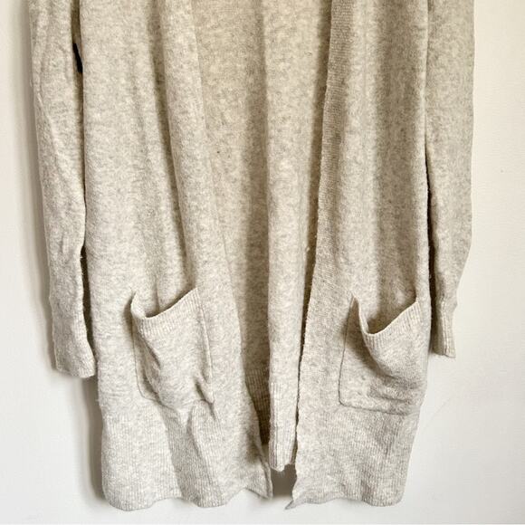 Madewell Open Long Sleeve Cardigan Gray Size XS - Picture 4 of 10